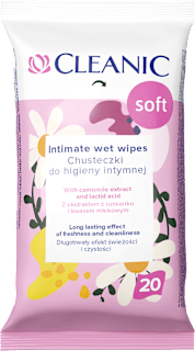 Chusteczki do higieny intymnej Soft Cleanic