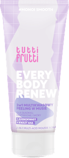Peeling pod prysznic multikwasowy w musie Everybody Renew Tutti Frutti