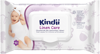 Chusteczki dla niemowląt i dzieci Linen Care Kindii