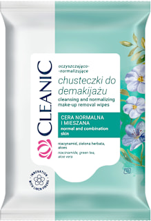 Vlažne maramice za skidanje šmike za normalnu i kombinovanu kožu Cleanic