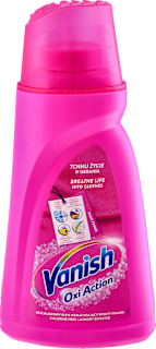 Odplamiacz do tkanin w płynie Vanish Oxi Action