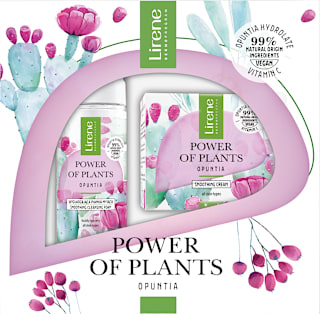 Set cadou OPUNTIA cremă si spumă de curățare Lirene