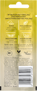 Smoothing Mango wygładzający peeling enzymatyczny Lirene