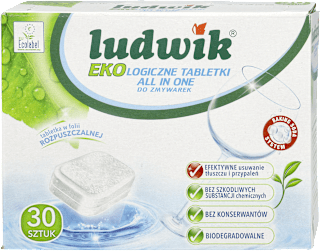 Tabletki do zmywarek All in One Eko LUDWIK