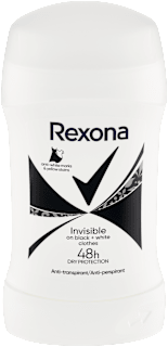 antiperspirant stick Invisible on black + white  Rexona