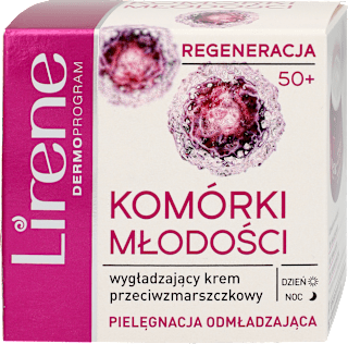 PIELĘGNACJA ODMŁADZAJĄCA 50+ KOMÓRKI MŁODOŚCI  Lirene