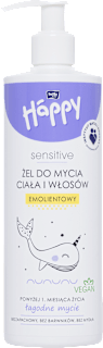 Żel do mycia ciała i włosów emoilentowy 2w1 bella baby Happy