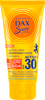 Krem do twarzy ochronny ultra lekki, SPF 30 Dax Sun