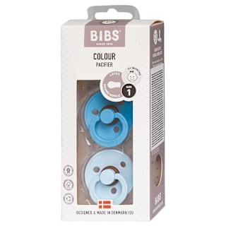 COLOUR varalice za bebe, Sky Blue/Baby Blue, od 0 do 6 mesesci BIBS