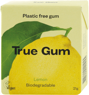 Chewing gum senza zucchero al limone  True Gum