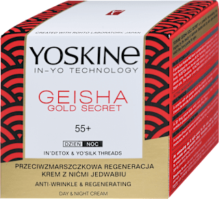 GEISHA GOLD SECRET dnevna i noćna krema za lice, 55+  YOSKINE