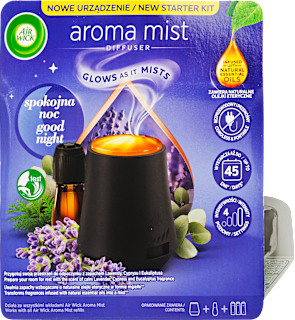 Aroma Mist diffúzor készülék és utántöltő Édes Álom Air Wick