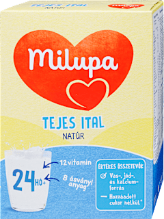 Tejes ital, natúr, 24 hónapos kortól Milupa
