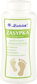 Zasypka ziołowa szałwiowo-rumiankowa Ziołolek