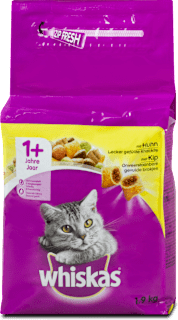 Trockenfutter Katze 1+ mit Huhn Whiskas