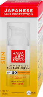 Sun krema za lice za zaštitu od sunca SPF 50 HADA LABO TOKYO
