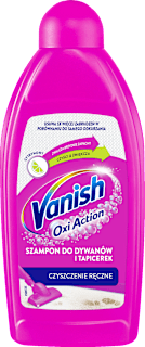 Szampon do dywanów i tapicerek do prania ręcznego 3w1, cytrynowy Vanish Oxi Action