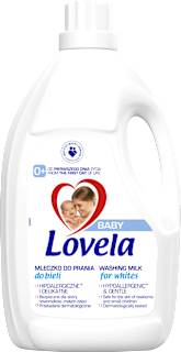 Płyn do prania ubranek białych  Lovela