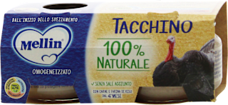 Omogeneizzato tacchino Mellin