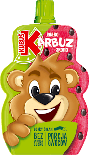 Mus jabłko arbuz aronia KUBUŚ