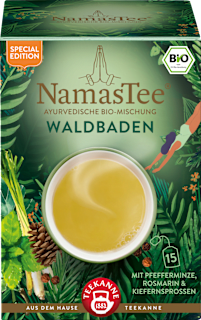 Kräutertee-Mischung Waldbaden (15x2g) Teekanne