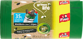 pytle na odpadky green life 35 L FINO