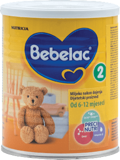 2, prelazna mlečna formula za odojčad, od 6 do 12 meseci Bebelac