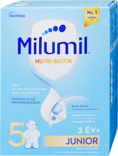 Nutri-Biotik 5 Junior tejalapú italpor 3 éves kortól Milumil