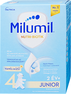 Nutri-Biotik 4 Junior vaníliaízű tejalapú italpor 2 éves kortól Milumil