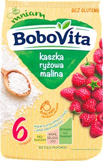 Kaszka ryżowa malina, po 6 miesiącu Bobovita