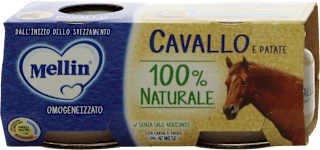 Omogeneizzato cavallo e patate Mellin