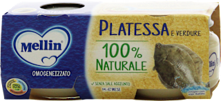 Omogeneizzato platessa Mellin