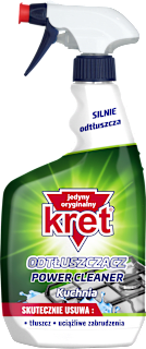 Płyn do czyszczenia Odtłuszczacz Power Cleaner, spray kret