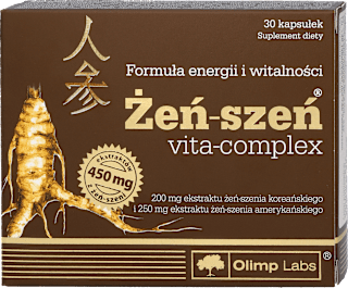 Żeń-szeń Vita Complex, kapsułki w blistrach OLIMP LABS