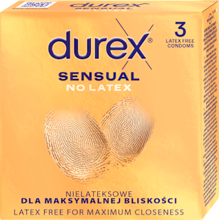 Kondómy Sensual No Latex durex