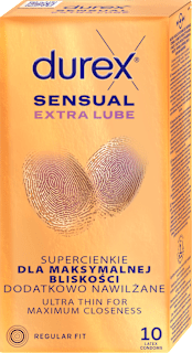 Kondómy Sensual Extra Lube durex
