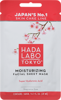 Vlažilna maska za obraz v robčku  HADA LABO TOKYO