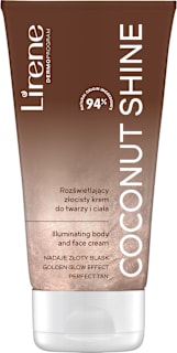 Cremă iluminatoare autobronzantă față și corp Coconut Shine Lirene