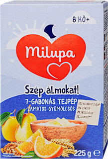 Szép Álmokat! zamatos gyümölcsös 7 gabonás tejpép 8 hónapos kortól Milupa