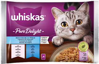 Bocconcini di pesce Pure Delight per gatti adulti whiskas