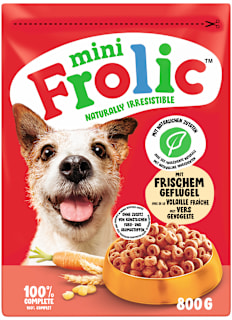 Trockenfutter Hund mini mit Geflügel Frolic