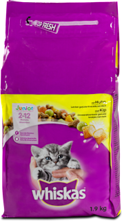 Trockenfutter Katze Junior mit Huhn Whiskas