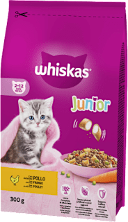 Croccantini per gattini con pollo whiskas