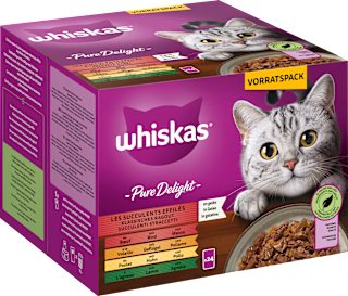 Nassfutter Katze Pure Delight Klassisches Ragout Whiskas