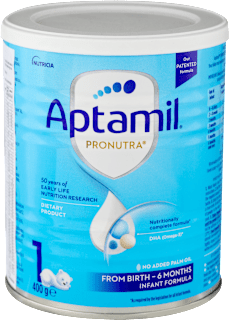 PRONUTRA 1, početna mlečna formula za odojčad, od rođenja do 6 meseci Aptamil