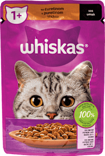 Mokra hrana za mačke - puretina Whiskas