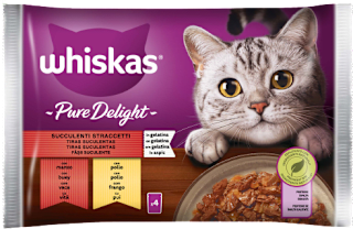 Straccetti succulenti Pure Delight per gatti adulti whiskas