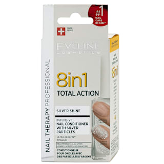 Nail Therapy lak za nokte 8 u 1 – Silver Shine EVELINE COSMETICS