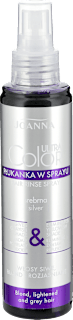ULTRA Color System Płukanka do blondów w sprayu srebrna  JOANNA