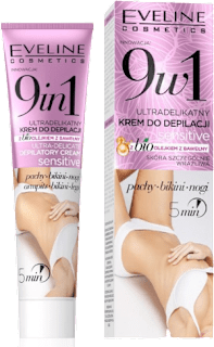 Krema za depilaciju sensitiv 9u1 EVELINE COSMETICS